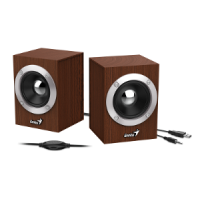 Zvučnici Genius  SP-HF280, 6W, USB+3,5mm, drveni